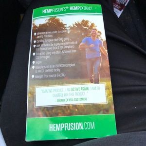 Hemp fusions extract